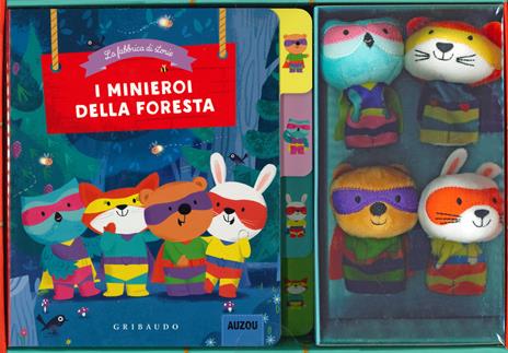 I minieroi della foresta. La fabbrica di storie. Ediz. a colori. Con 4 gadget - Bénédicte Rivière - copertina