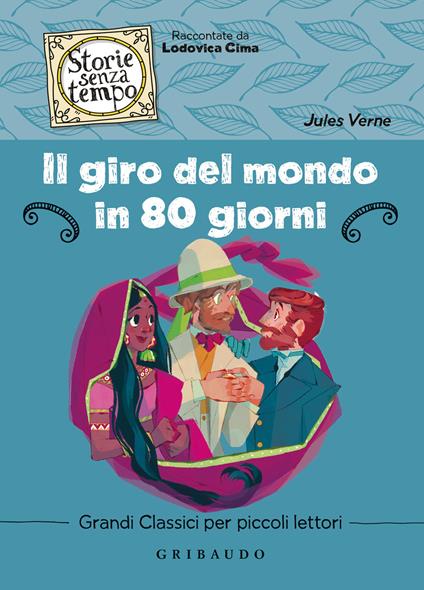 Il giro del mondo in 80 giorni - Jules Verne - copertina