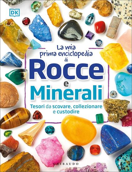 La mia prima enciclopedia di rocce e minerali. Tesori da scovare, collezionare e custodire. Ediz. a colori - copertina