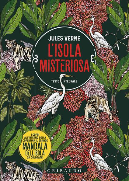 L'isola misteriosa - Jules Verne - copertina