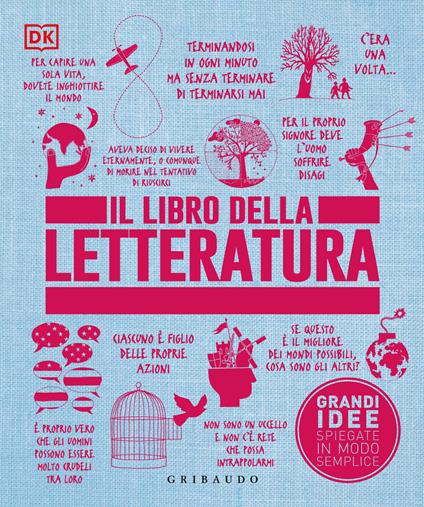 Il libro della letteratura. Grandi idee spiegate in modo semplice - copertina