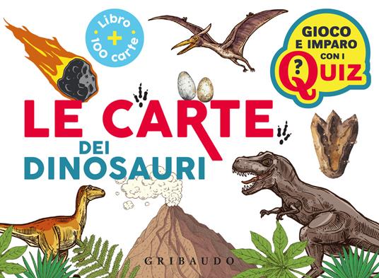 Le carte dei dinosauri. Con 100 Carte - copertina