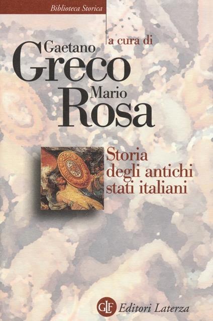 Storia degli antichi Stati italiani - copertina