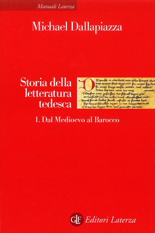 Storia della letteratura tedesca. Vol. 1 - Michael Dallapiazza - ebook