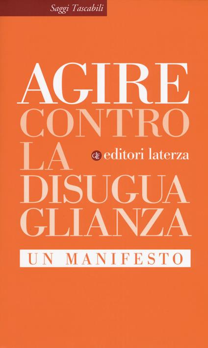 Contro la disuguaglianza. Un manifesto - copertina