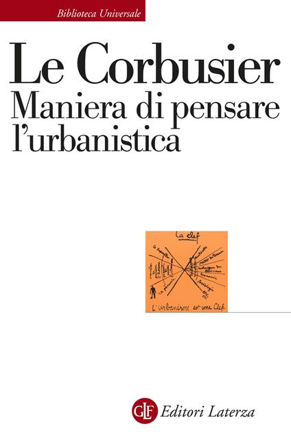 Maniera di pensare l'urbanistica - Le Corbusier - copertina