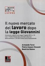 Il nuovo mercato del lavoro dopo la legge Giovannini