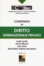 Compendio di diritto internazionale privato