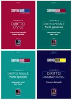 Compendio di diritto civile-Compendio di diritto penale. Parte generale. Parte speciale-Compendio di diritto amministrativo