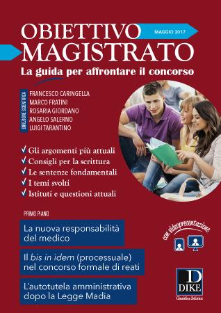 Obiettivo magistrato. La guida per affrontare il concorso (2017). Vol. 5: Maggio. - copertina