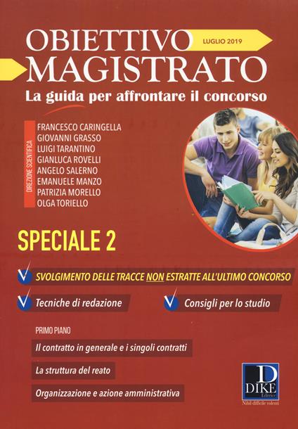 Obiettivo magistrato. La guida per affrontare il concorso (2019). Vol. 7: Luglio. - copertina