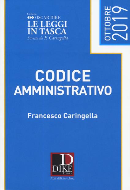 Codice amministrativo - Francesco Caringella - copertina