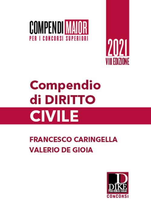 Compendio di diritto civile - Francesco Caringella,Valerio De Gioia - copertina