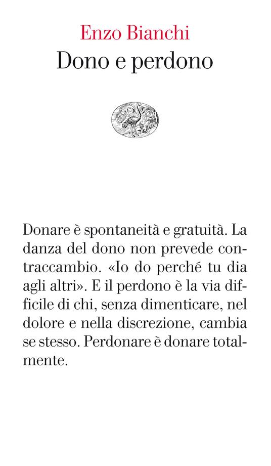 Dono e perdono - Enzo Bianchi - ebook