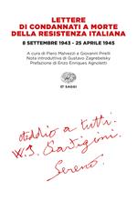 Lettere di condannati a morte della Resistenza italiana. 8 settembre 1943-25 aprile 1945