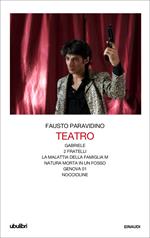 Teatro. Gabriele-Due fratelli-La malattia della famiglia M.-Natura morta in un fosso-Genova 01-Noccioline