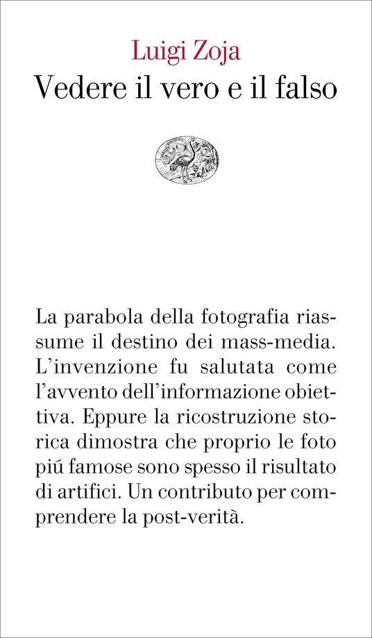 Vedere il vero e il falso - Luigi Zoja - ebook