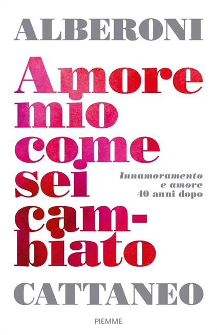 Amore mio come sei cambiato. Innamoramento e amore 40 anni dopo - Francesco Alberoni,Cristina Cattaneo - ebook