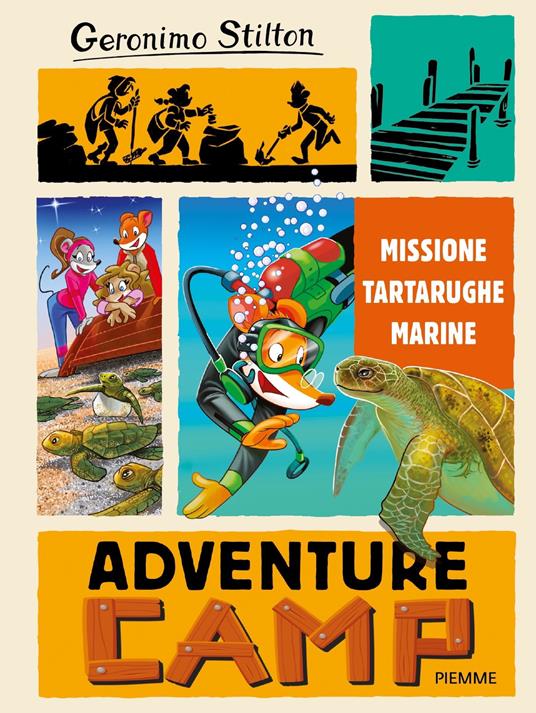 Missione tartarughe marine. Adventure camp - Geronimo Stilton - ebook