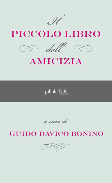 Il piccolo libro dell'amicizia - Guido Davico Bonino - ebook