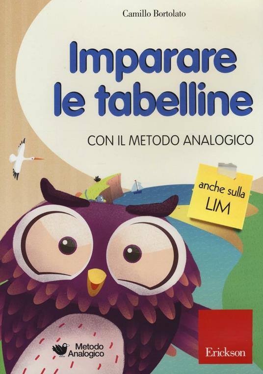 Imparare le tabelline con il metodo analogico. CD-ROM - Camillo Bortolato - copertina