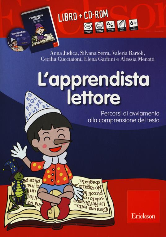 L' apprendista lettore. Percorsi di avviamento alla comprensione del testo. Con CD-ROM - copertina