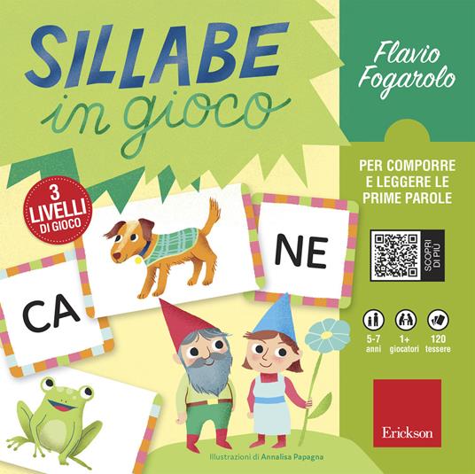 Sillabe in gioco - Flavio Fogarolo - copertina