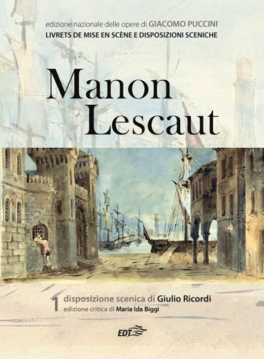 Manon Lescaut - Maria Ida Biggi - copertina