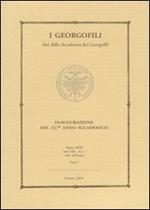 I Georgofili. Atti della Accademia dei Georgofili. Vol. 7\1: Inaugurazione del 257° anno accademico.