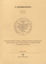 Innovazioni nelle produzioni agricole destinate all'industria alimentare e farmaceutica