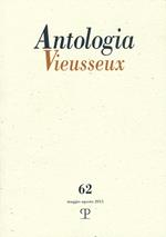 Antologia Vieusseux (2015). Vol. 62