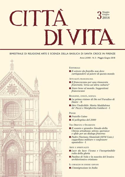 Città di vita (2018). Vol. 3: Maggio-Giugno. - copertina