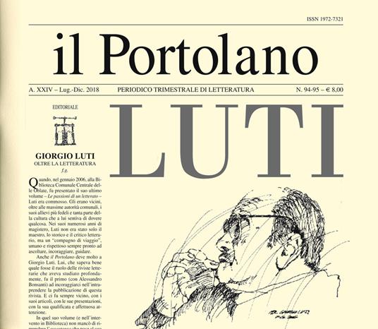 Il portolano (2018). Vol. 94-95: Luglio-dicembre. - copertina