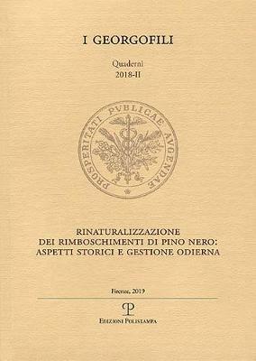 Rinaturalizzazione dei rimboschimenti di pino nero. Aspetti storici e gestione odierna - copertina