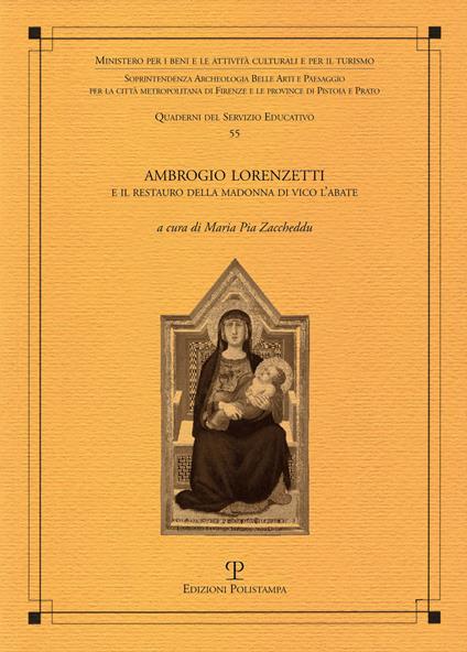 Ambrogio Lorenzetti e il restauro della Madonna di Vico l'abate - copertina