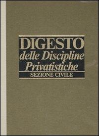 Digesto delle discipline privatistiche. Sezione civile. Aggiornamento vol.  3/1-2 - Libro - Utet Giuridica - | laFeltrinelli