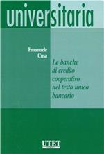 Le banche di credito cooperativo nel testo unico bancario