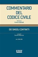 Commentario del Codice civile. Dei singoli contratti. Artt. 1548-1654