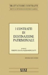 I contratti di destinazione patrimoniale - copertina