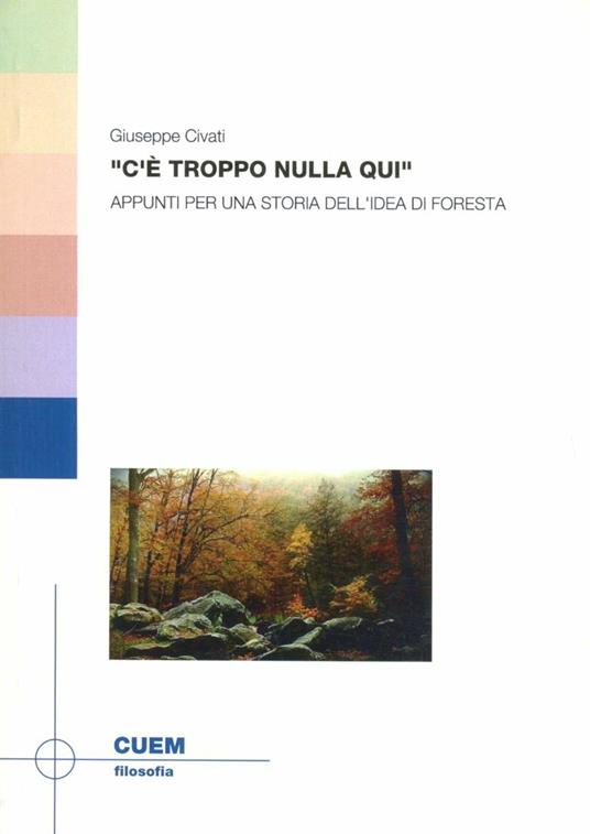 «C'è troppo nulla qui». Appunti per una storia dell'idea di foresta - Giuseppe Civati - copertina