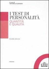 I test di personalità. Quantità e qualità - copertina