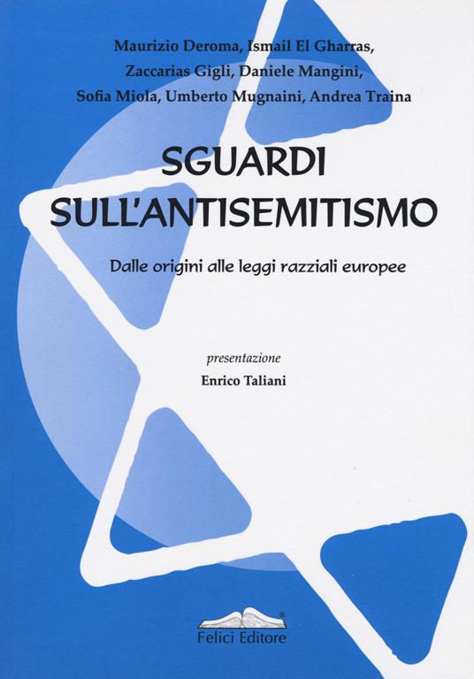 Sguardi sull'antisemitismo. Dalle origini alle leggi razziali europee - copertina