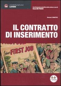 Il contratto di inserimento - Giovanni Zamatteo - copertina