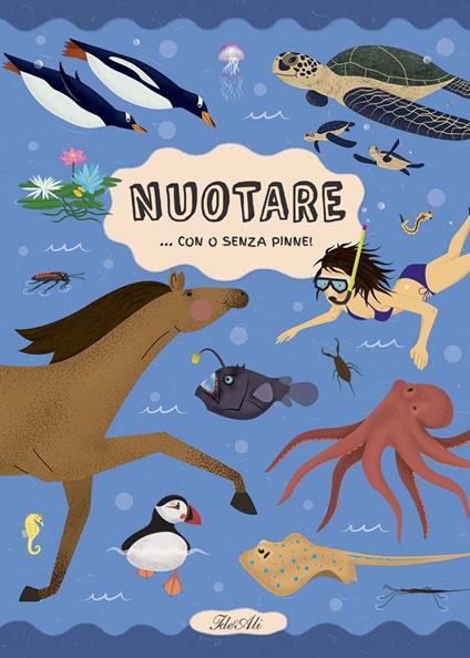 Nuotare... con o senza pinne! Ediz. a colori - Sarka Fenykova - copertina