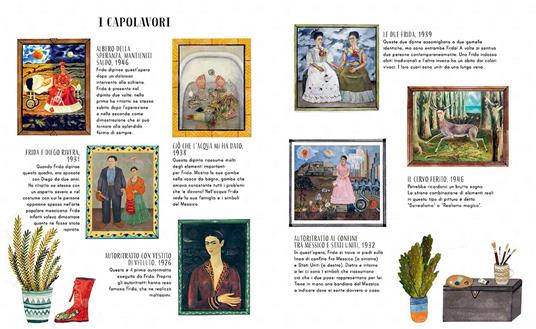 Frida Kahlo. Ritratto d'artista. Scoprite l'artista e i suoi capolavori. Ediz. a colori - Lucy Brownridge - 5