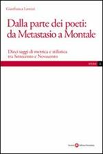 Dalla parte dei poeti: da Metastasio a Montale. Dieci saggi di metrica e stilistica tra Settecento e Novecento