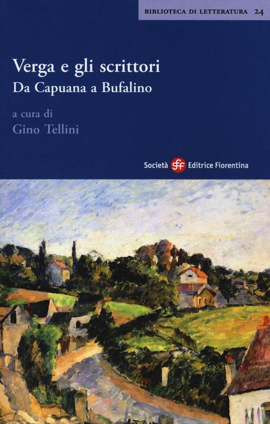 Verga e gli scrittori. Da Capuana a Bufalino - copertina