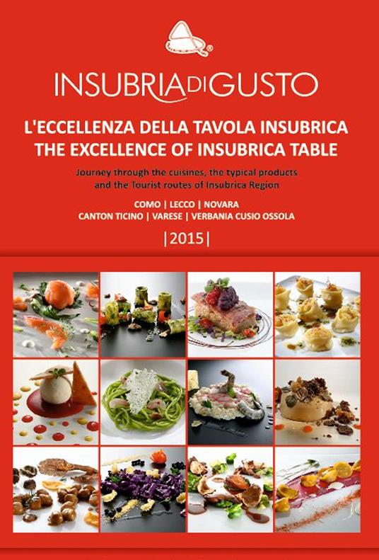 Insubria di gusto. Ediz. italiana e inglese - copertina