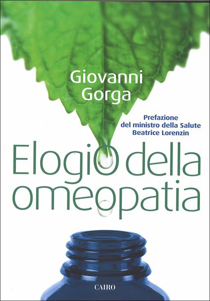 Elogio dell'omeopatia - Giovanni Gorga - copertina