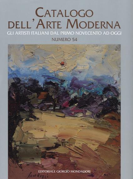 Catalogo dell'arte moderna. Ediz. a colori. Vol. 54 - copertina